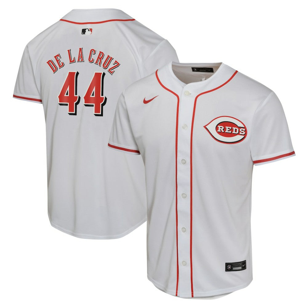 Elly De La Cruz Cincinnati Reds Youth Home Game Player Jersey - White | Nike