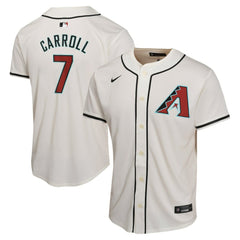 Corbin Carroll Arizona Diamondbacks Youth Home Game Player Jersey - White | Nike