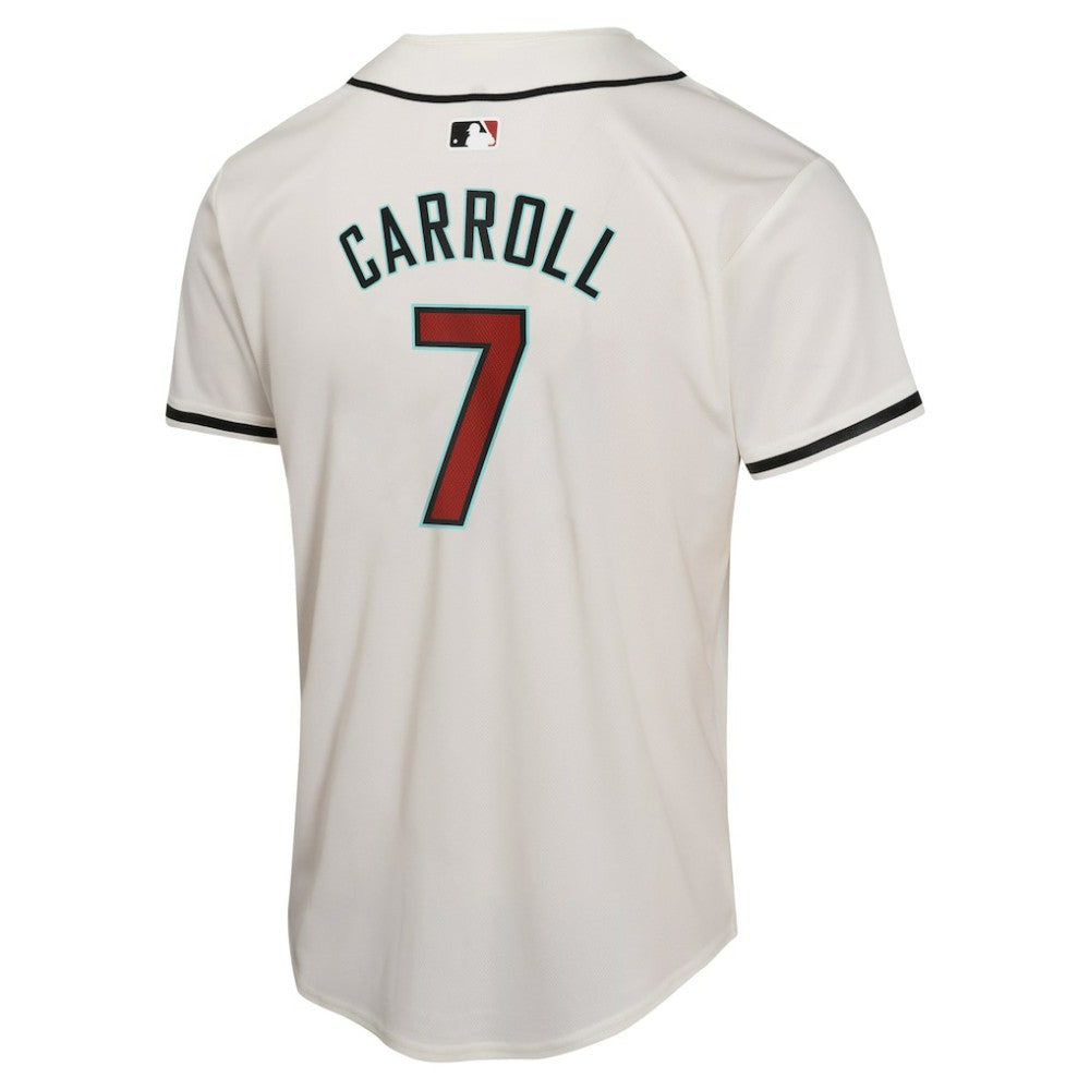 Corbin Carroll Arizona Diamondbacks Youth Home Game Player Jersey - White | Nike