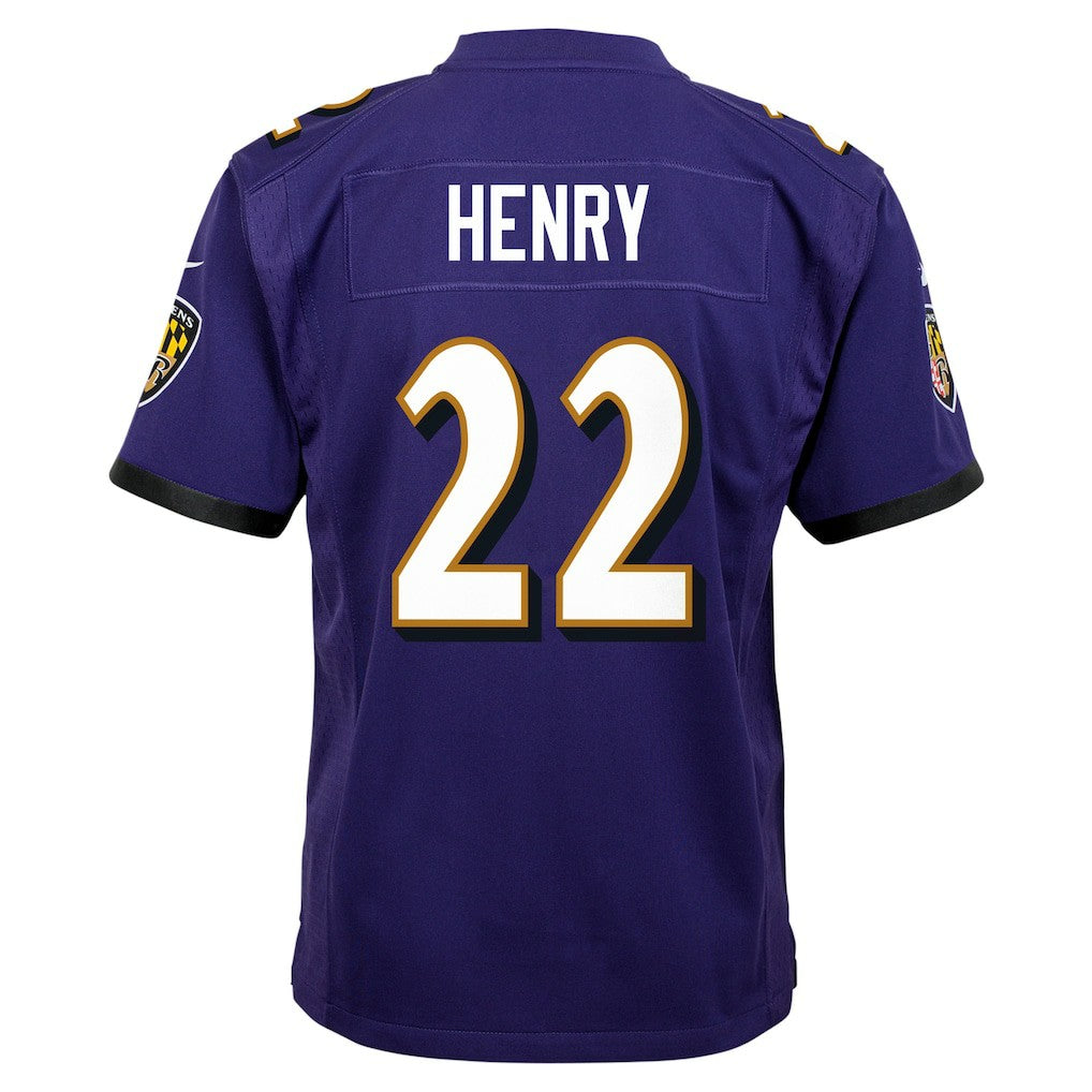 NFL Baltimore Ravens Derrick Henry  Youth Game Jersey
