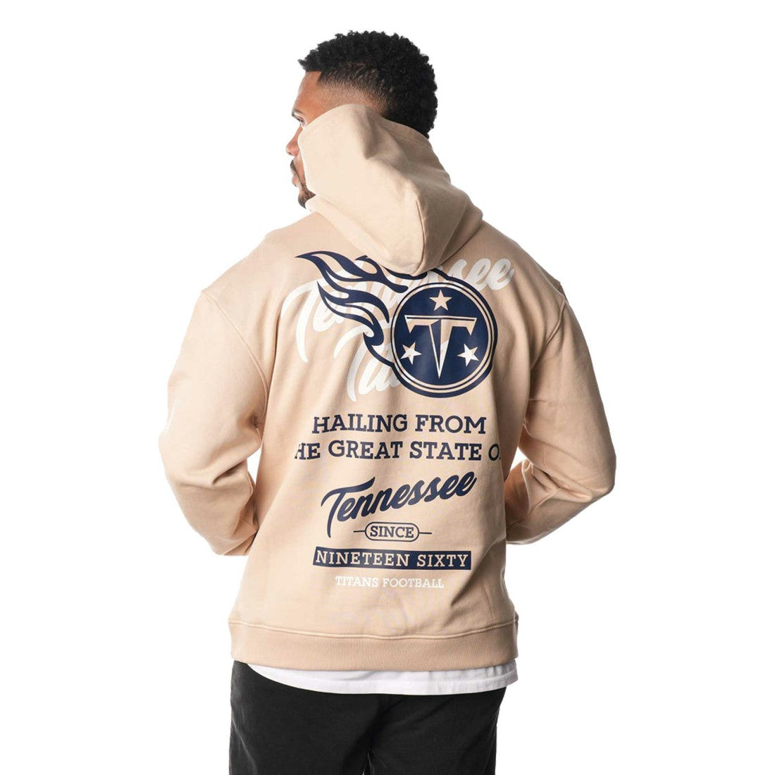 NFL Tennessee Titans The Wild Collective Unisex Fleece Pullover Hoodie