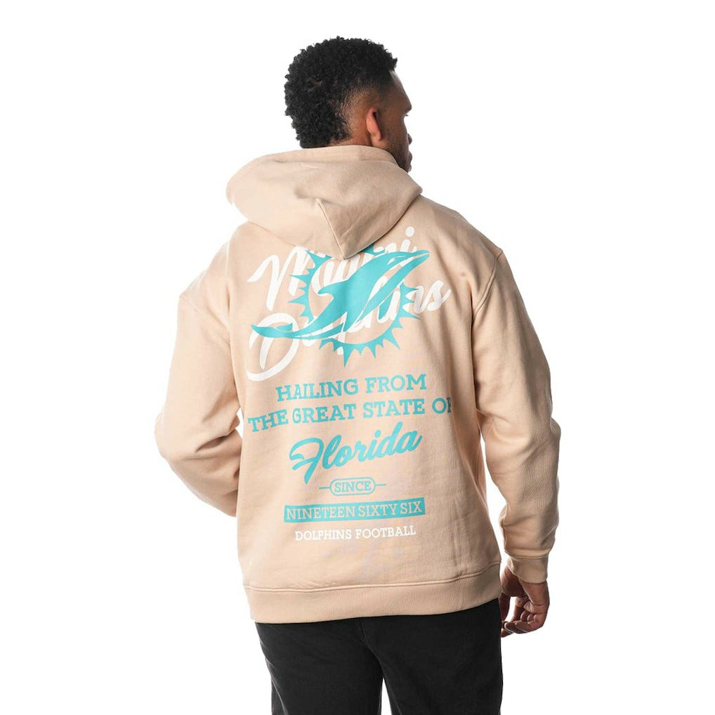 NFL Miami Dolphins The Wild Collective Unisex Fleece Pullover Hoodie