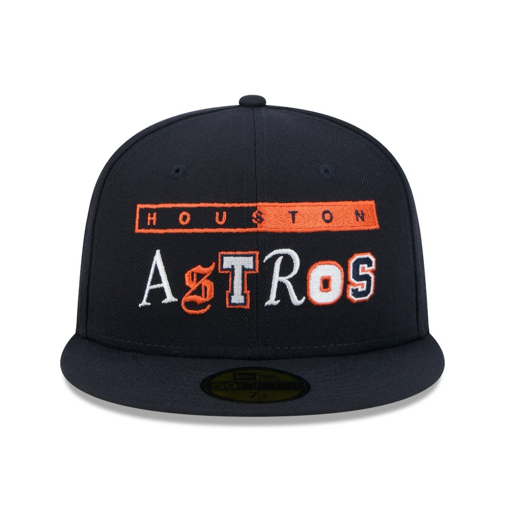 Houston Astros Ransom 59FIFTY Fitted Hat - Navy | New Era