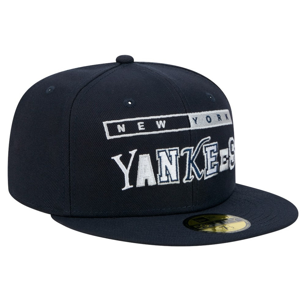 New York Yankees Ransom 59FIFTY Fitted Hat - Navy | New Era