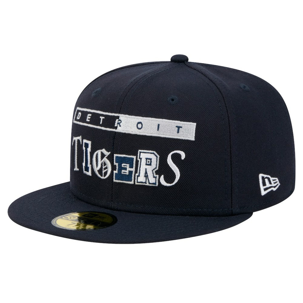 Detroit Tigers Ransom 59FIFTY Fitted Hat - Navy | New Era