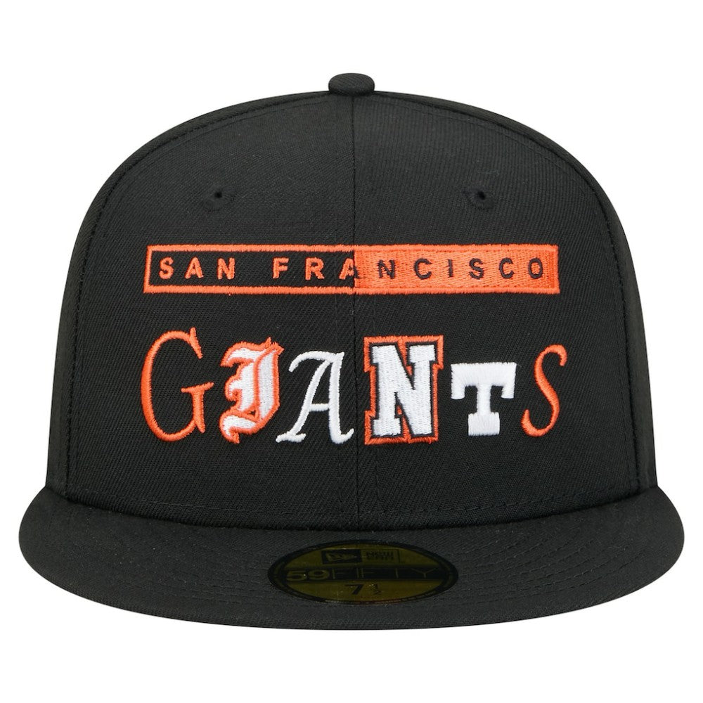 San Francisco Giants Ransom 59FIFTY Fitted Hat - Black | New Era