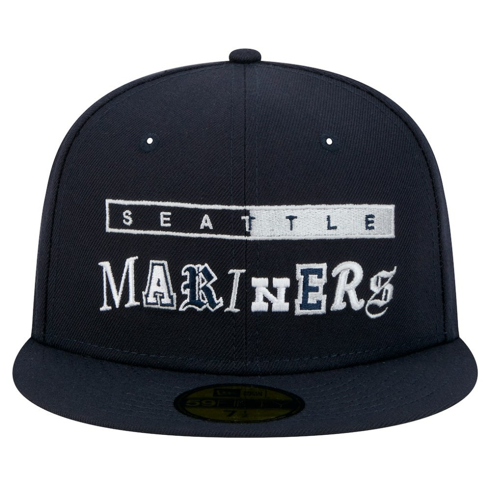 Seattle Mariners Ransom 59FIFTY Fitted Hat - Navy | New Era