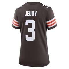 NFL Cleveland Browns Jerry Jeudy  Women's Game Jersey