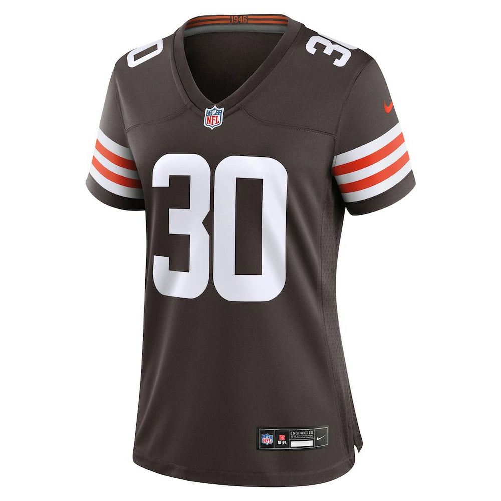 NFL Cleveland Browns Devin Bush  Women's Game Jersey