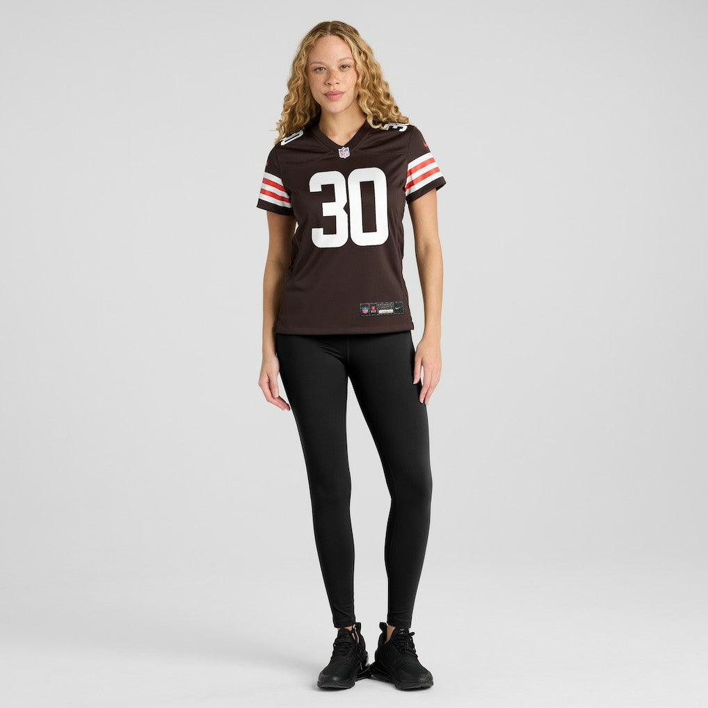 NFL Cleveland Browns Devin Bush  Women's Game Jersey