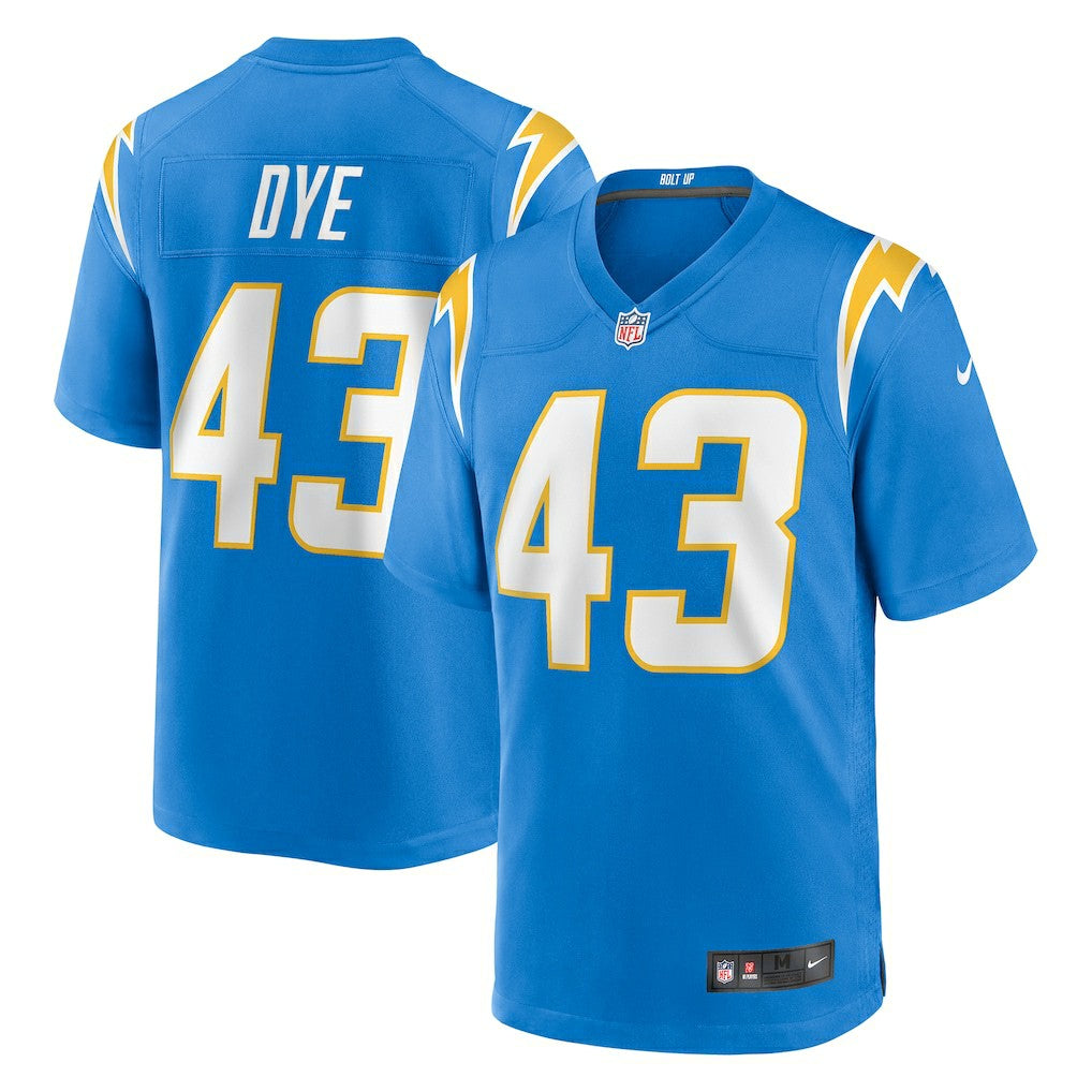 NFL Los Angeles Chargers Troy Dye  Game Jersey