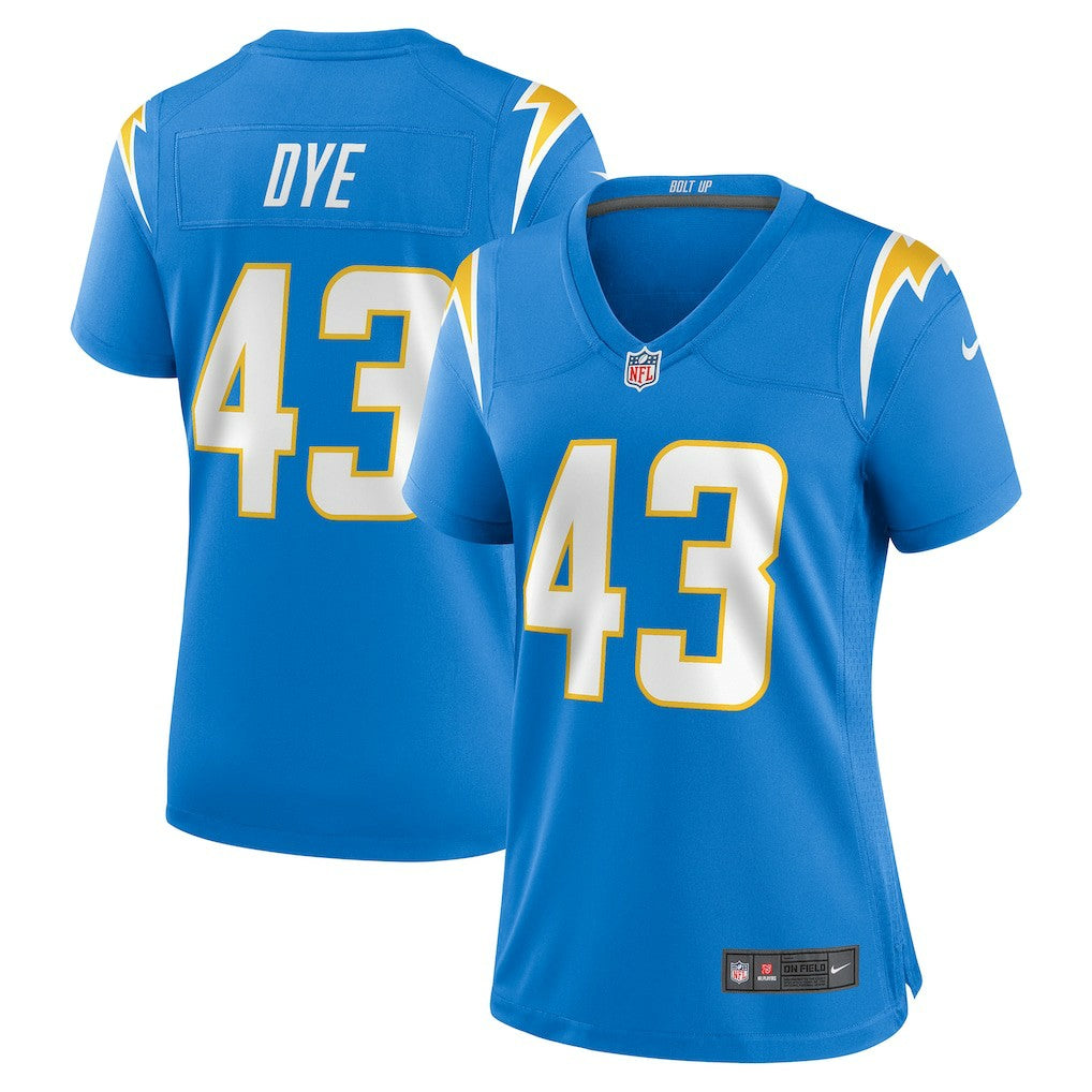 NFL Los Angeles Chargers Troy Dye  Women's Game Jersey