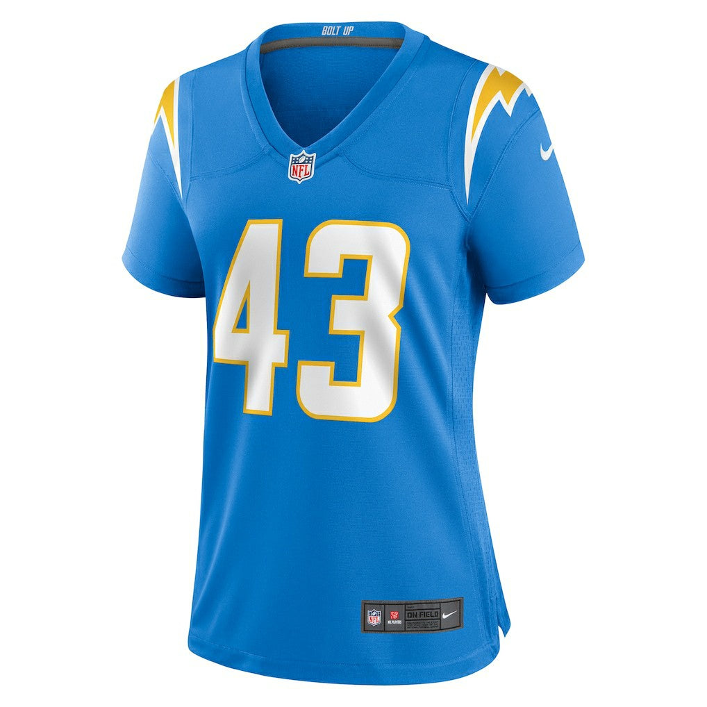 NFL Los Angeles Chargers Troy Dye  Women's Game Jersey
