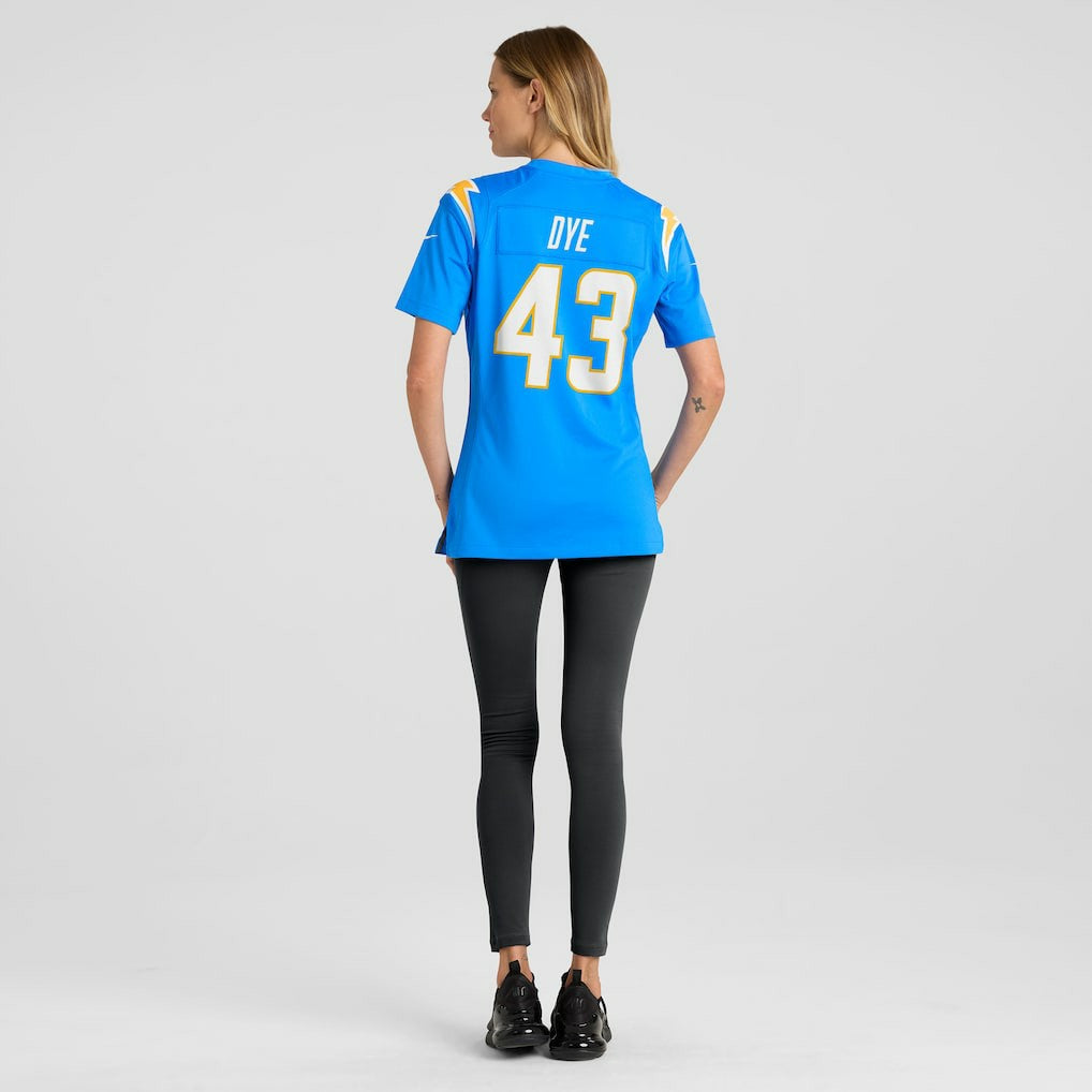 NFL Los Angeles Chargers Troy Dye  Women's Game Jersey