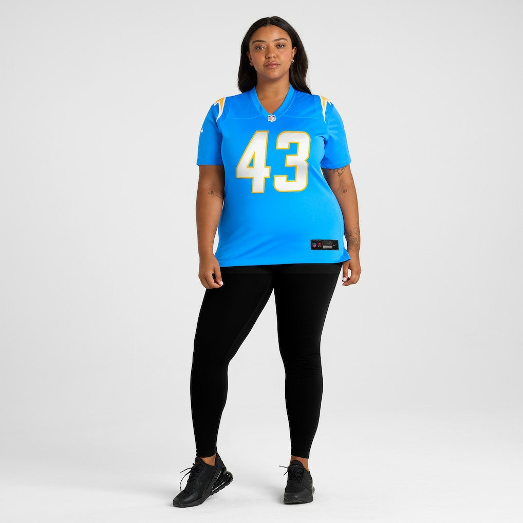 NFL Los Angeles Chargers Troy Dye  Women's Game Jersey