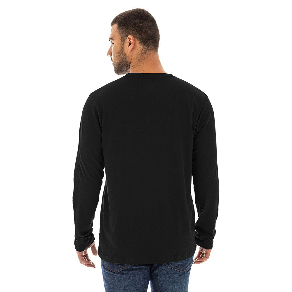 Toronto Raptors 2024/25 City Edition Long Sleeve T-Shirt - Black | New Era cheap