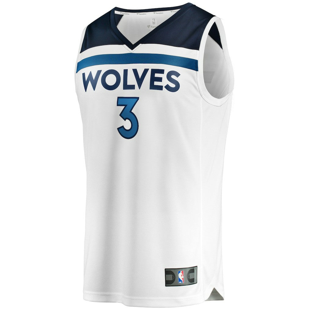 Jaden McDaniels Minnesota Timberwolves Fast Break Replica Player Jersey - Association Edition - White | Fanatics cheap