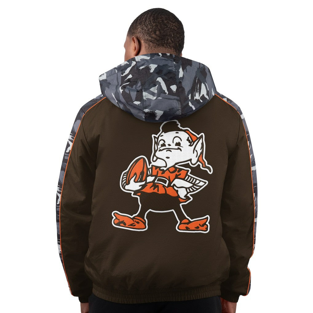 NFL Cleveland Browns Starter Thursday Night Gridiron Full-Zip Hoodie Jacket