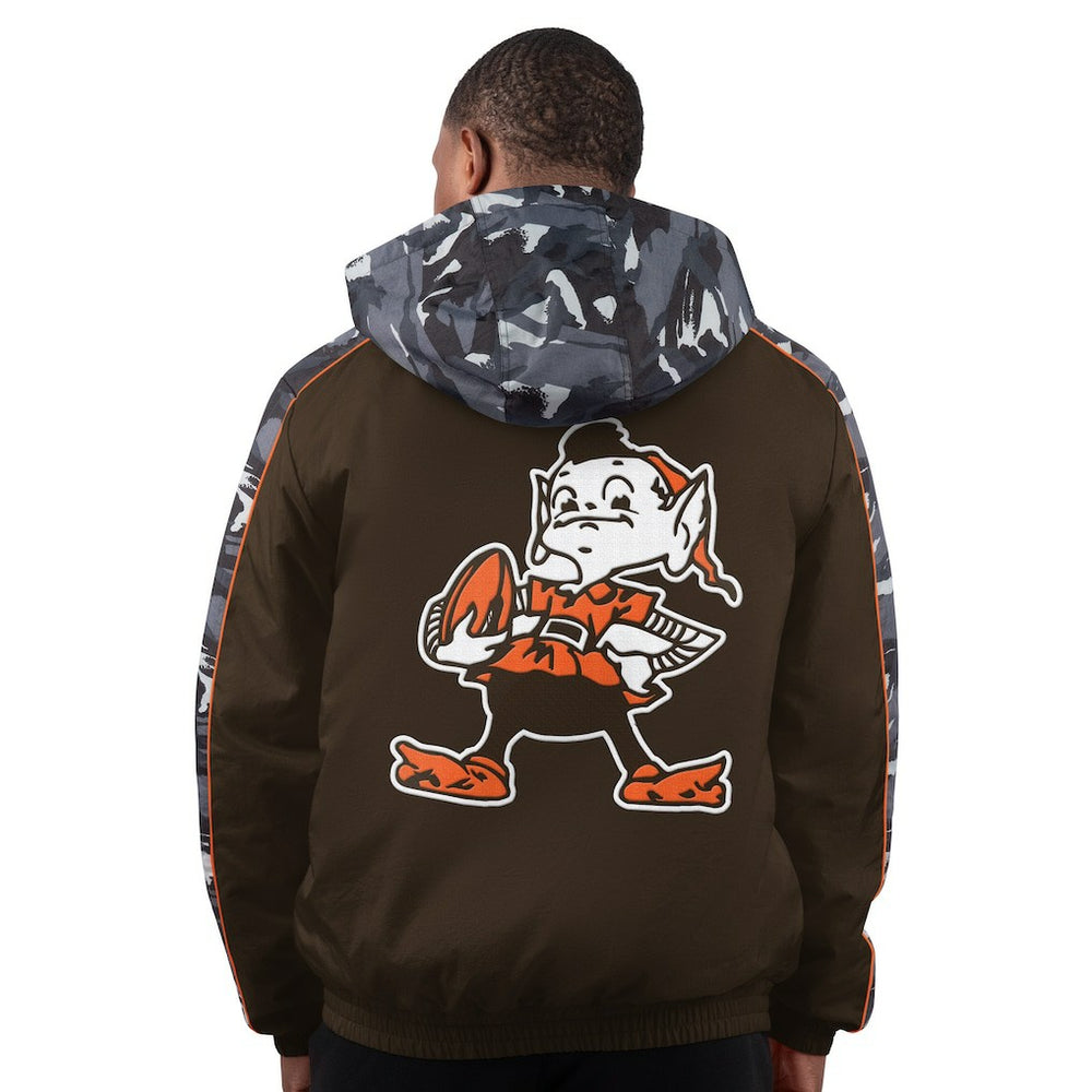 NFL Cleveland Browns Starter Thursday Night Gridiron Full-Zip Hoodie Jacket