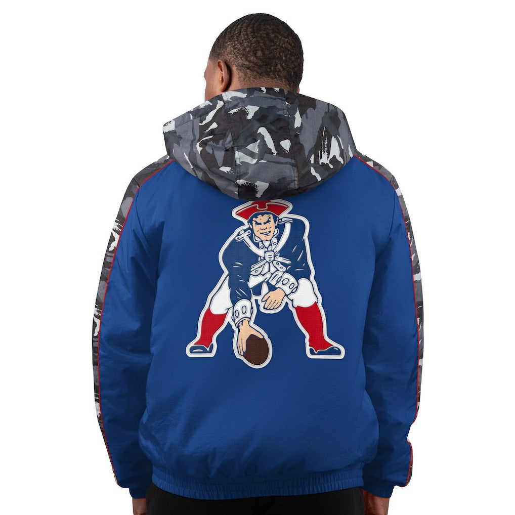 NFL New England Patriots Starter Thursday Night Gridiron Full-Zip Hoodie Jacket