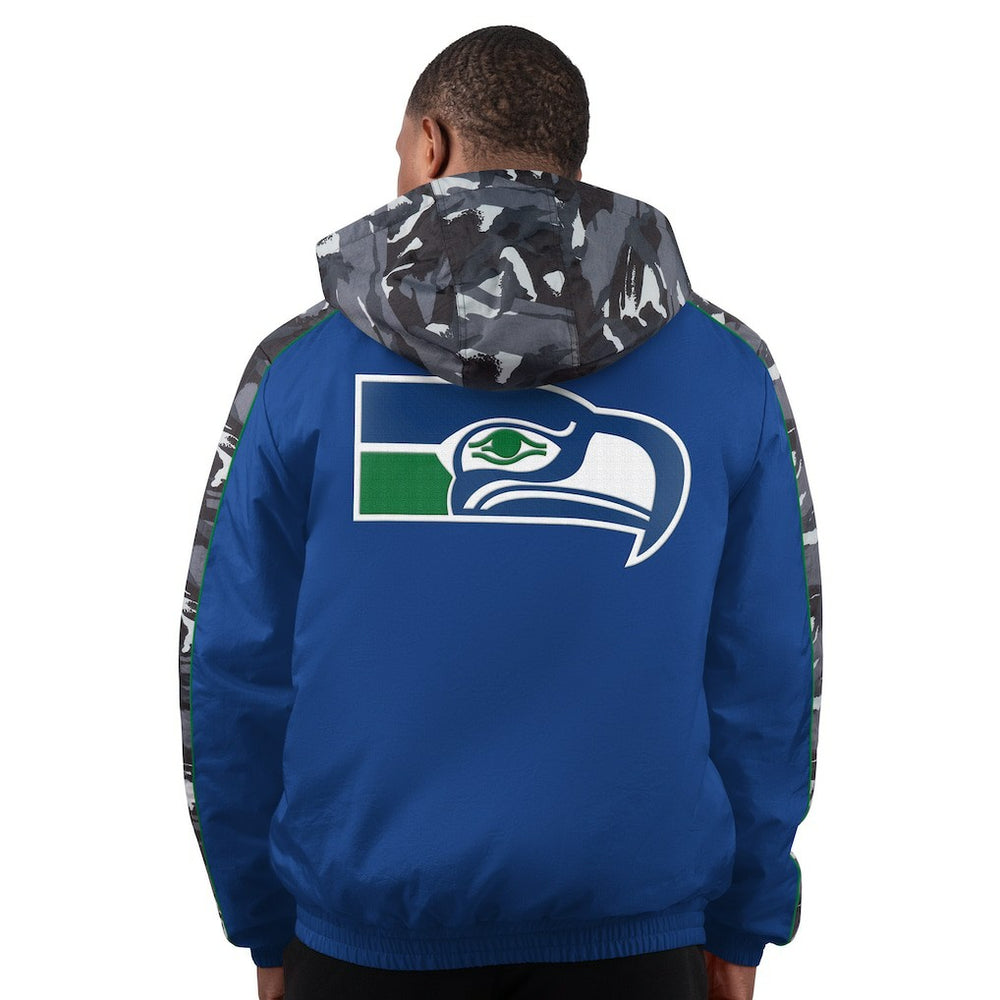 NFL Seattle Seahawks Starter Thursday Night Gridiron Full-Zip Hoodie Jacket