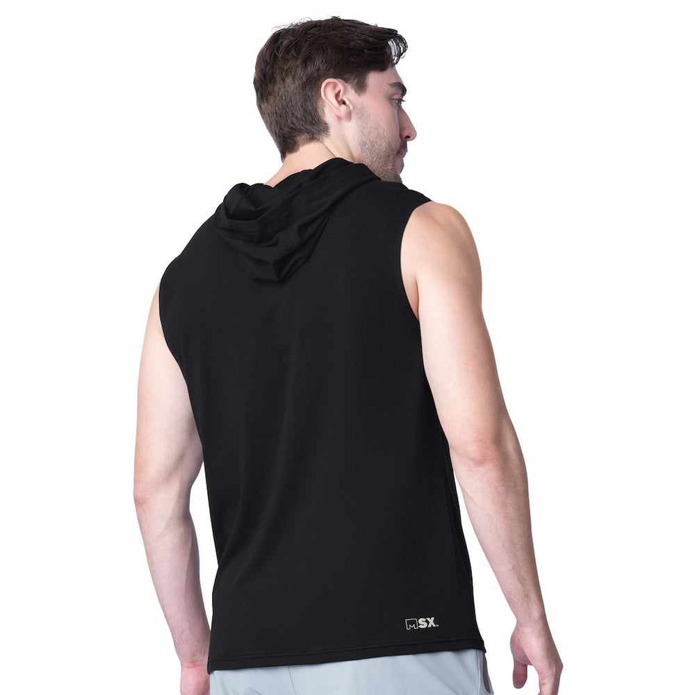 NFL Las Vegas Raiders MSX by Michael Strahan Action Sleeveless Pullover Hoodie