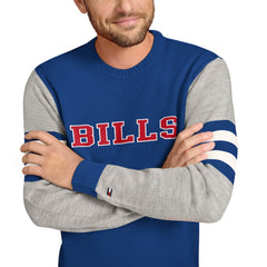 NFL Buffalo Bills Tommy Hilfiger Acrylic Crewneck Pullover Sweater