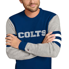 NFL Indianapolis Colts Tommy Hilfiger Acrylic Crewneck Pullover Sweater