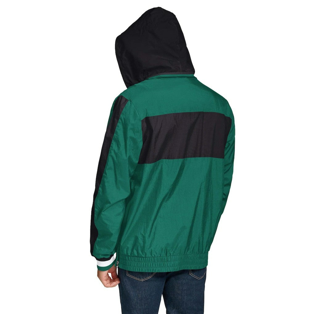 NFL New York Jets Tommy Hilfiger Gael Lightweight Half-Zip Hoodie Jacket