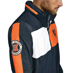 NFL Chicago Bears Tommy Hilfiger Gael Lightweight Half-Zip Pullover Hoodie Jacket