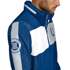 NFL Indianapolis Colts Tommy Hilfiger Gael Lightweight Half-Zip Pullover Hoodie Jacket