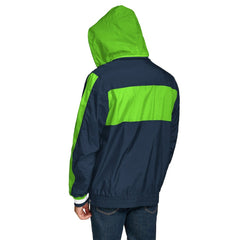 NFL Seattle Seahawks Tommy Hilfiger Gael Lightweight Half-Zip Pullover Hoodie Jacket