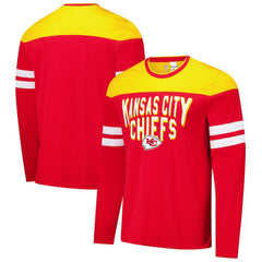 NFL Kansas City Chiefs G-III Sports by Carl Banks Adaptive Hail Mary Long Sleeve T-Shirt