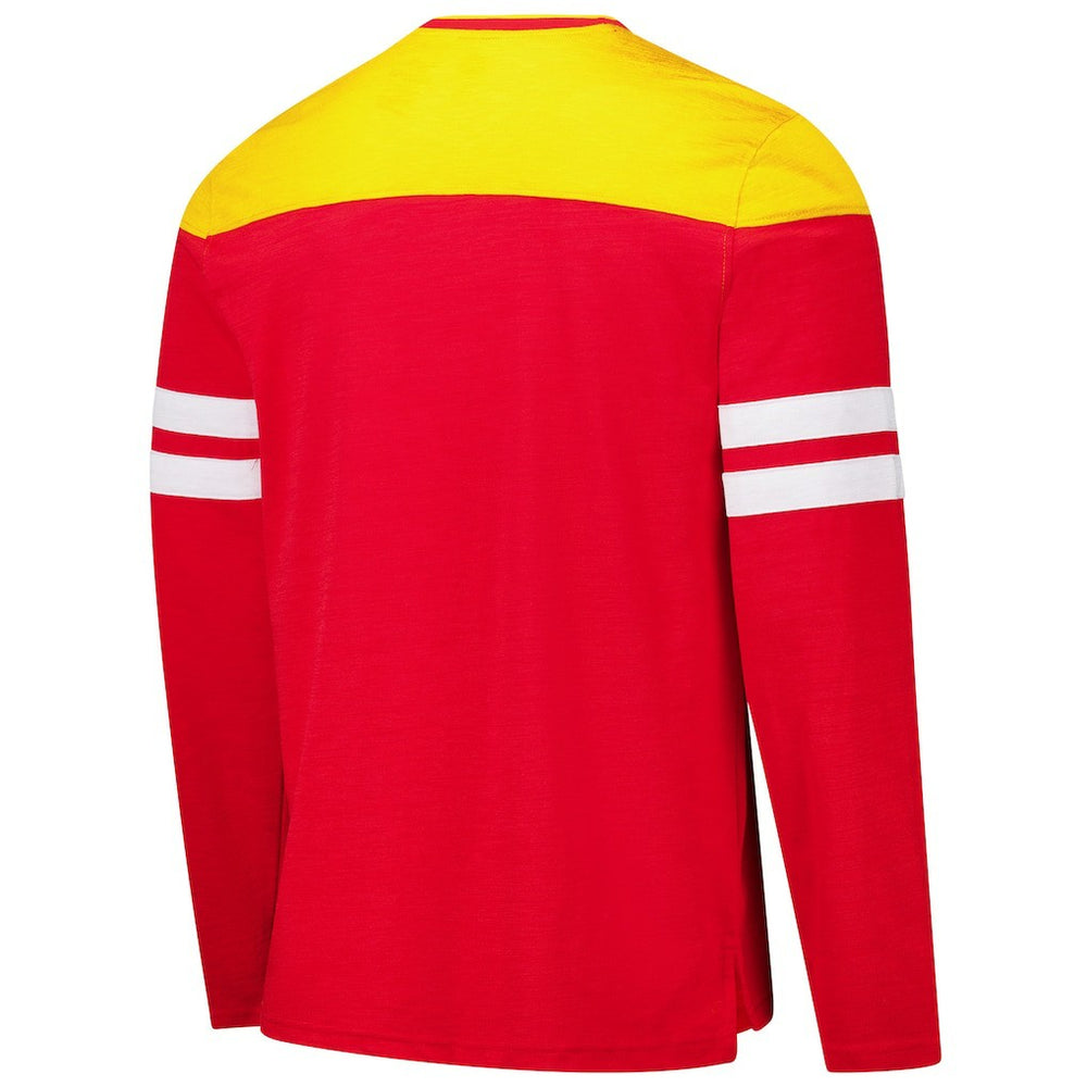 NFL Kansas City Chiefs G-III Sports by Carl Banks Adaptive Hail Mary Long Sleeve T-Shirt