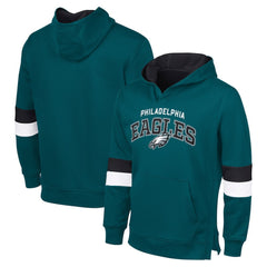 NFL Philadelphia Eagles G-III Sports by Carl BanksMen's Adaptive Faceoff Pullover Hoodie