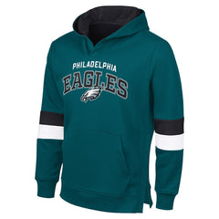 NFL Philadelphia Eagles G-III Sports by Carl BanksMen's Adaptive Faceoff Pullover Hoodie
