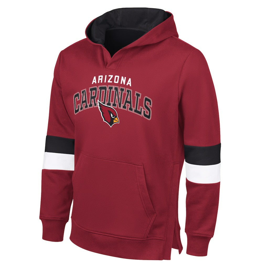 NFL Arizona Cardinals G-III Sports by Carl Banks Adaptive Faceoff Pullover Hoodie