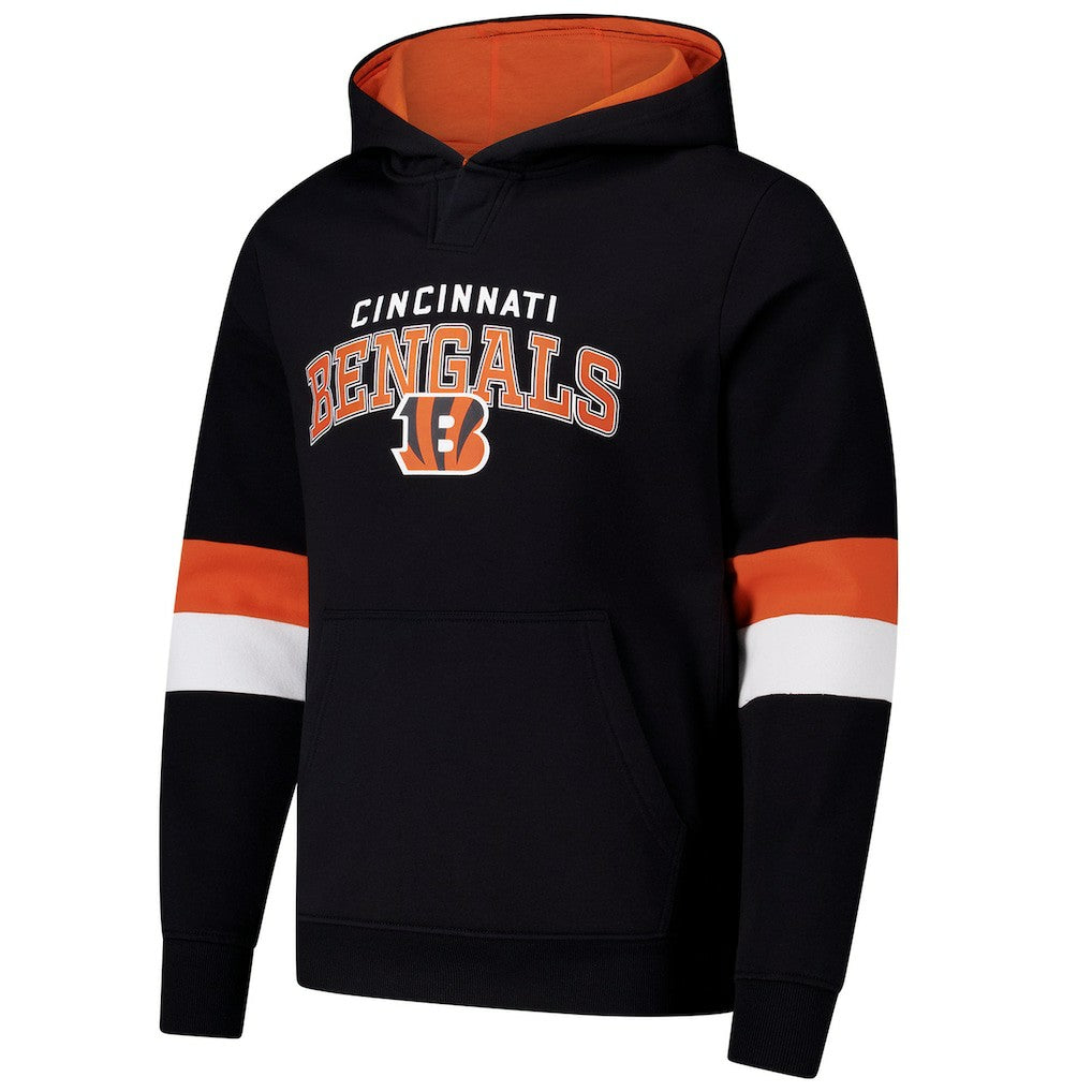 NFL Cincinnati Bengals G-III Sports by Carl Banks Adaptive Faceoff Pullover Hoodie
