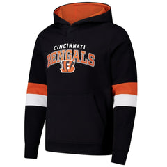 NFL Cincinnati Bengals G-III Sports by Carl Banks Adaptive Faceoff Pullover Hoodie