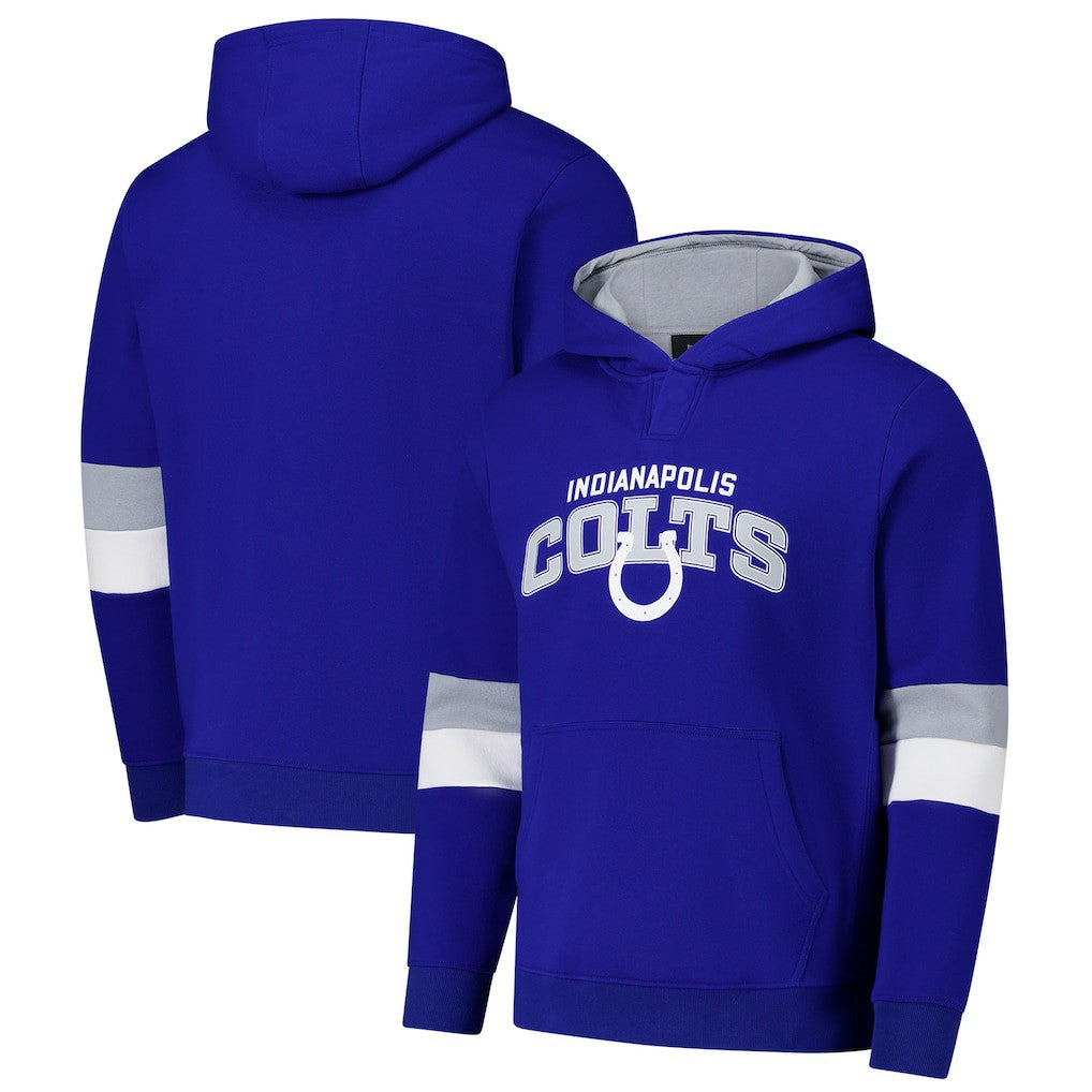NFL Indianapolis Colts G-III Sports by Carl Banks Adaptive Faceoff Pullover Hoodie