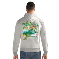 NFL Minnesota Vikings Margaritaville Time Flies Garment Dyed Pullover Hoodie