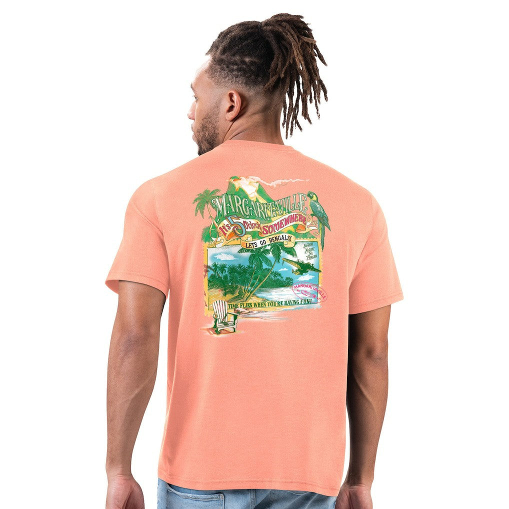 NFL Cincinnati Bengals Margaritaville Time Flies T-Shirt