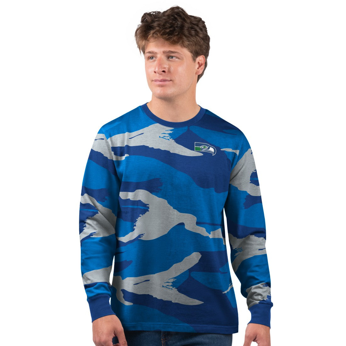 NFL Seattle Seahawks Starter Thursday Night Gridiron Vintage Logo Long Sleeve T-Shirt