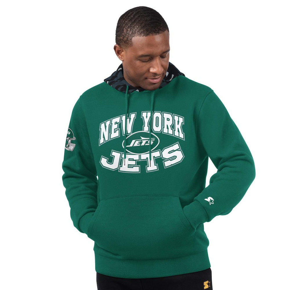 NFL New York Jets Starter Thursday Night Gridiron Pullover Hoodie