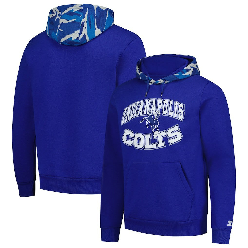 NFL Indianapolis Colts Starter Thursday Night Gridiron Vintage Logo Pullover Hoodie