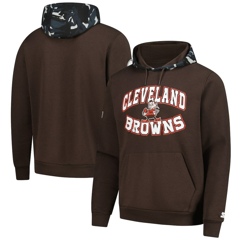 NFL Cleveland Browns Starter Thursday Night Gridiron Vintage Logo Pullover Hoodie