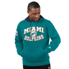 NFL Miami Dolphins Starter Thursday Night Gridiron Vintage Logo Pullover Hoodie