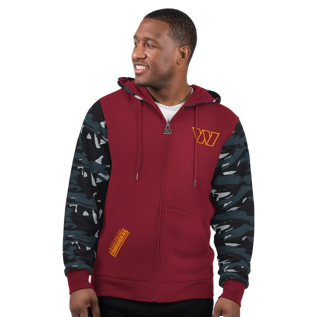 NFL Washington Commanders Starter Thursday Night Gridiron Full-Zip Hoodie