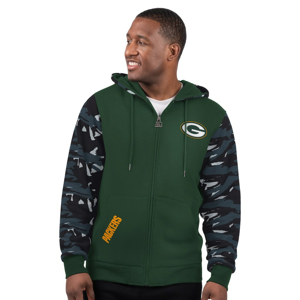 NFL Green Bay Packers Starter Thursday Night Gridiron Full-Zip Hoodie