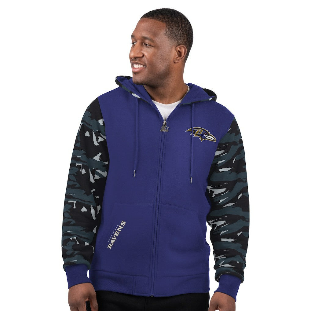 NFL Baltimore Ravens Starter Thursday Night Gridiron Full-Zip Hoodie